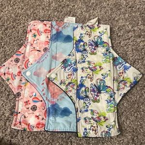 Moderate cloth pads